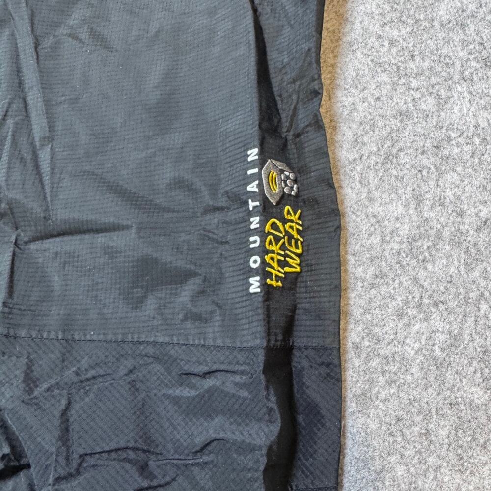 Mountain Hardwear Epic Rain Pants Men's L Regular Black Waterproof OM3880 - Picture 2 of 13